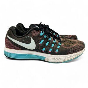 Nike Air Zoom Vomero 11 Shoes Black Glacier Blue Pink 818100-004 Women's SIze 8